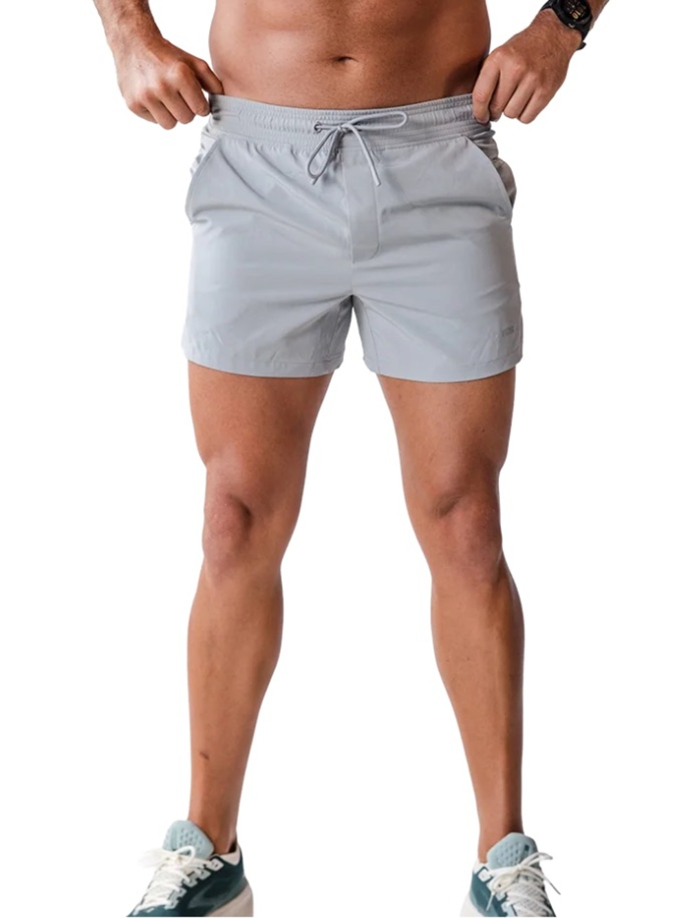 Men's Light Gray Performance Shorts Fit2Run